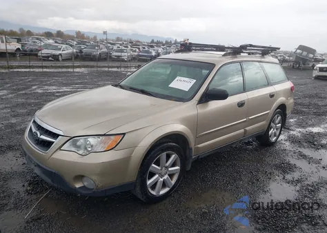 2008 Subaru Outback 2.5I/2.5I L.l. Bean Edition from USA, damaged, VIN 4S4BP61C587346978